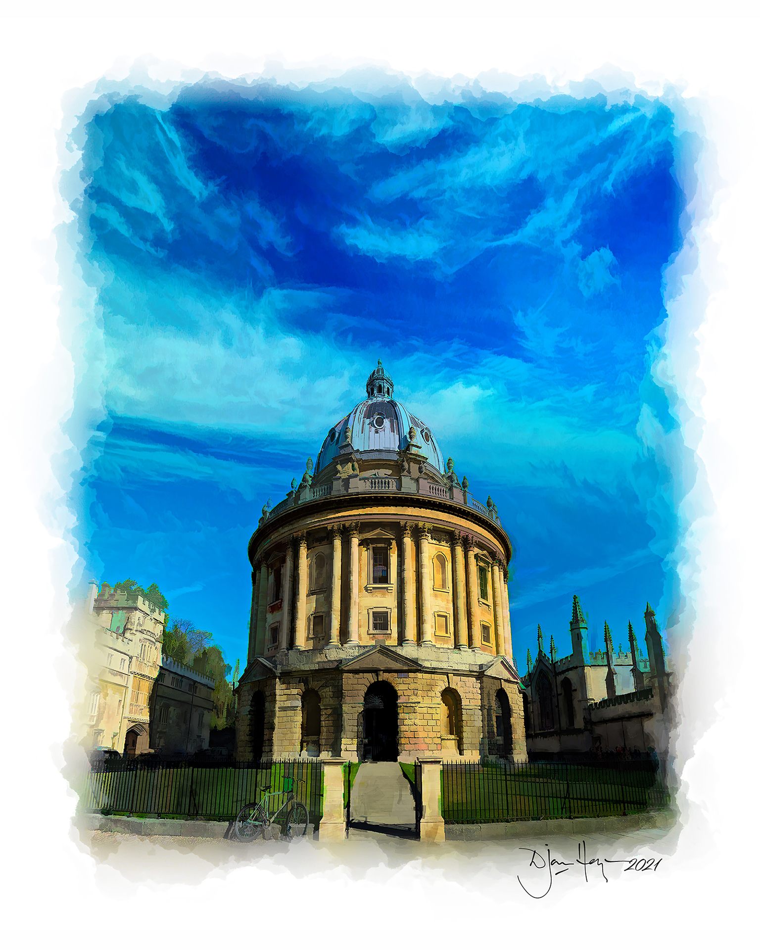 architecture radcliffe-camera architectural-detail