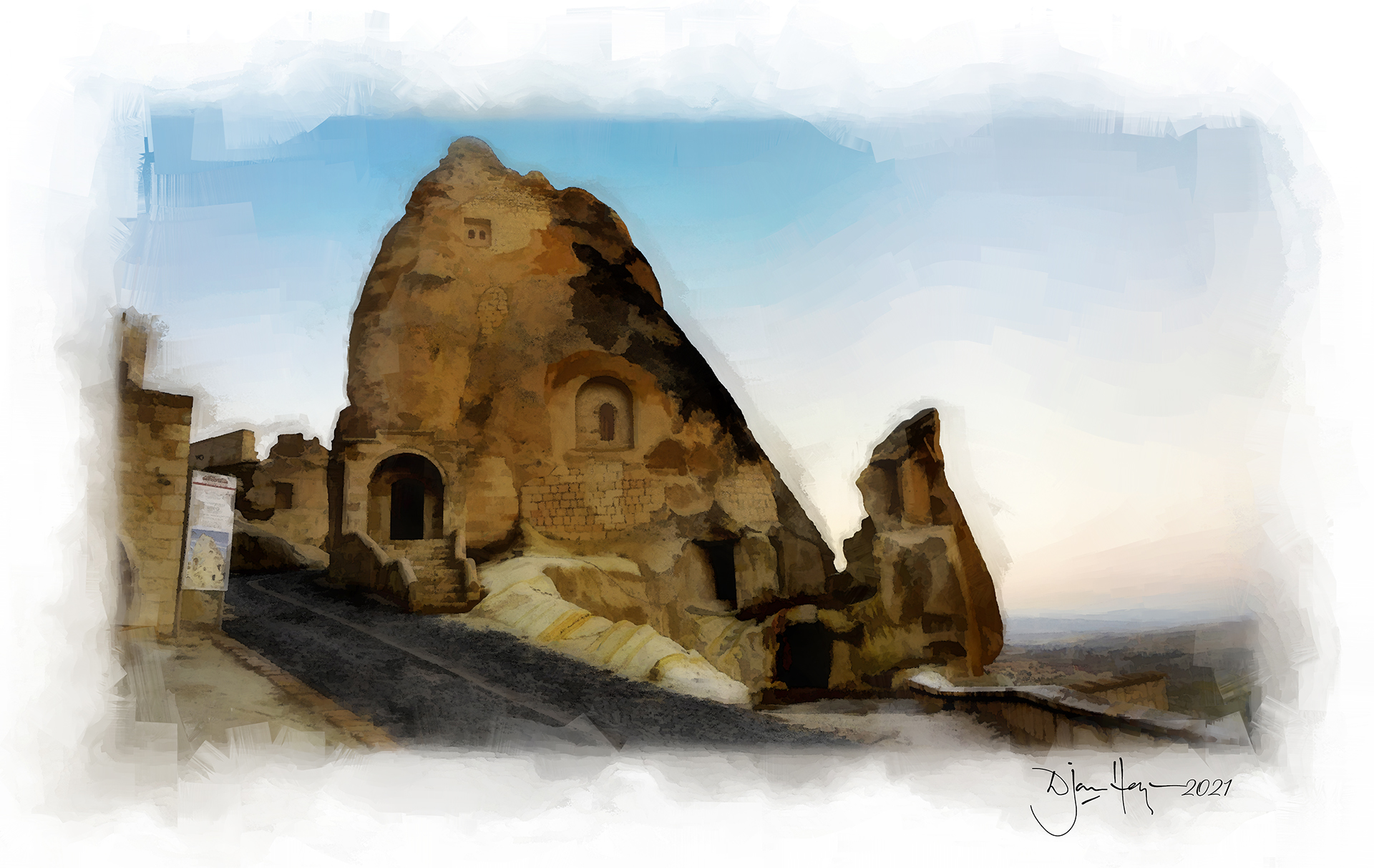 architecture restored-cave-house house