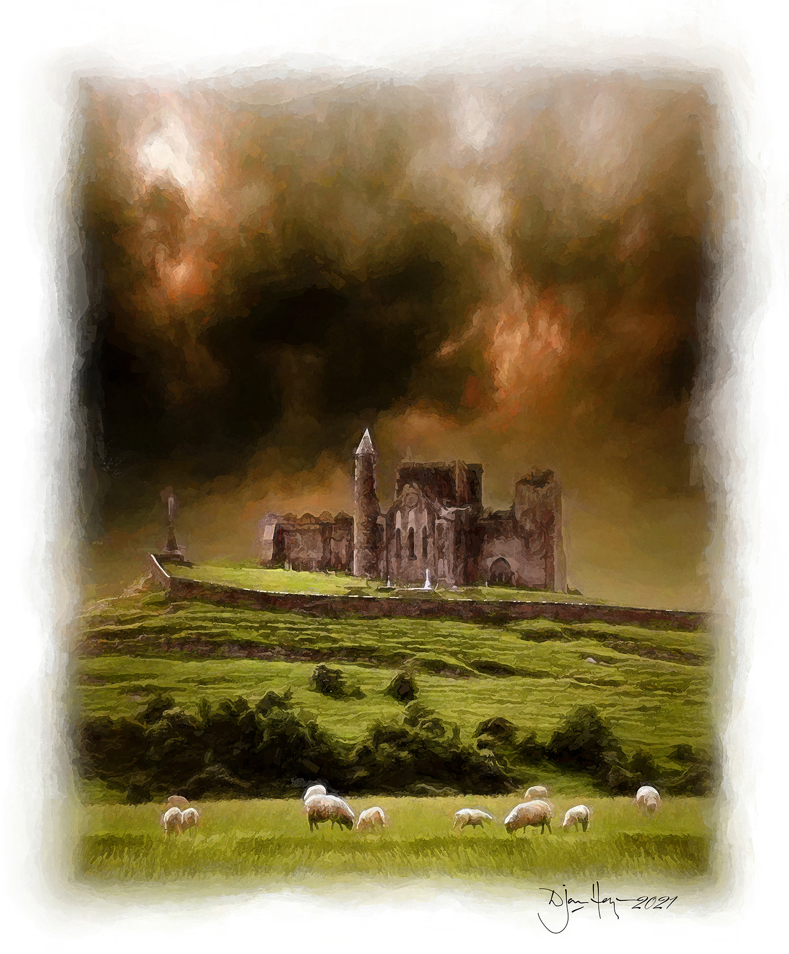 landmarks rock-of-cashel ruin