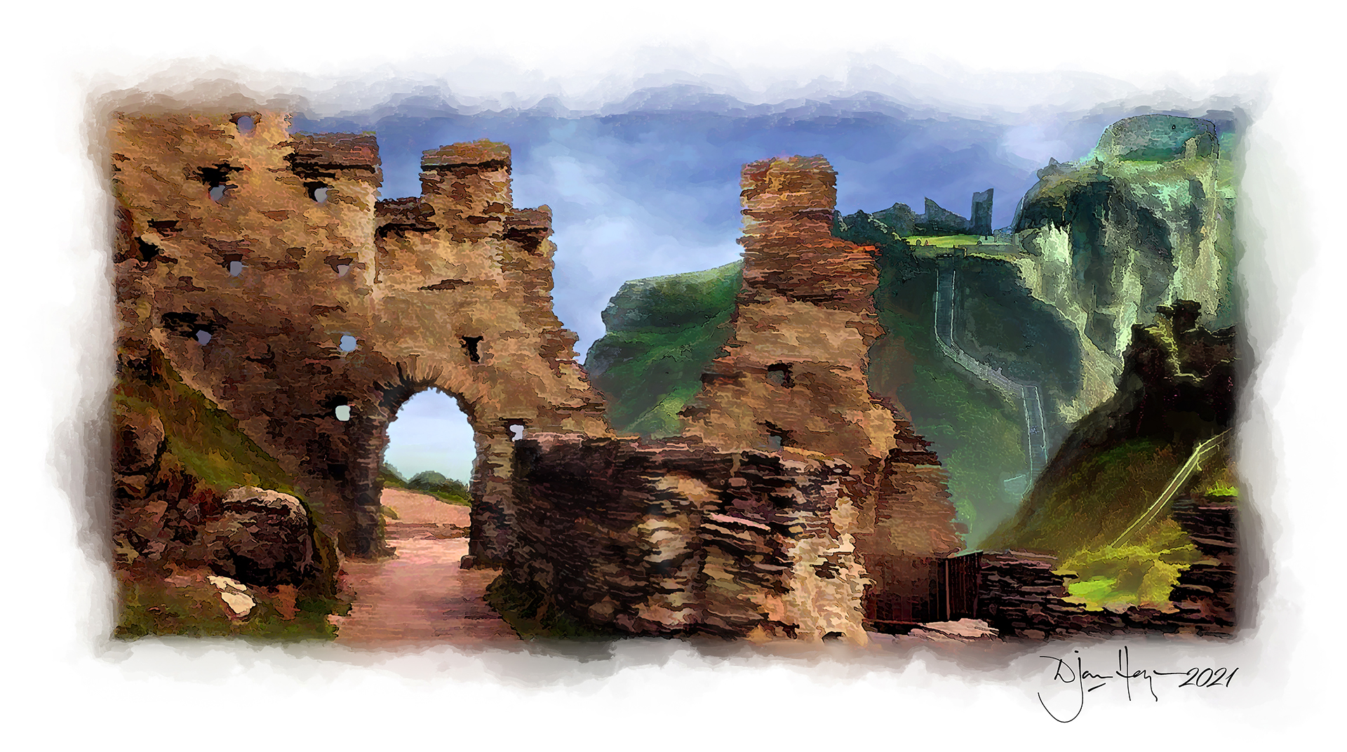 landmarks tintagel ancient-sites