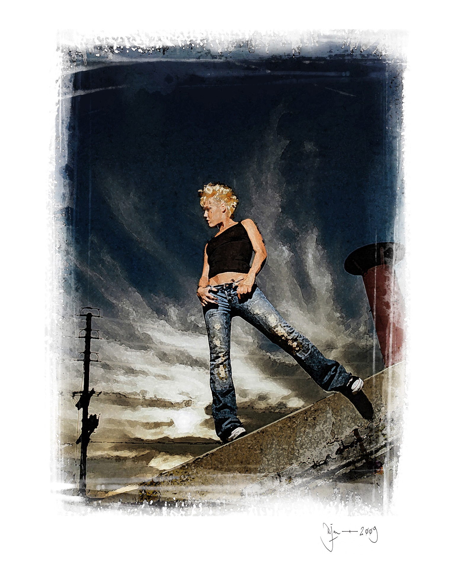 musicians pink musician